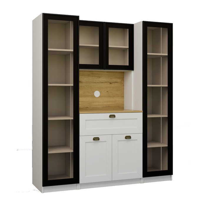 Hanah Home Nero Duo 1600-223 Puesto de Café Blanco